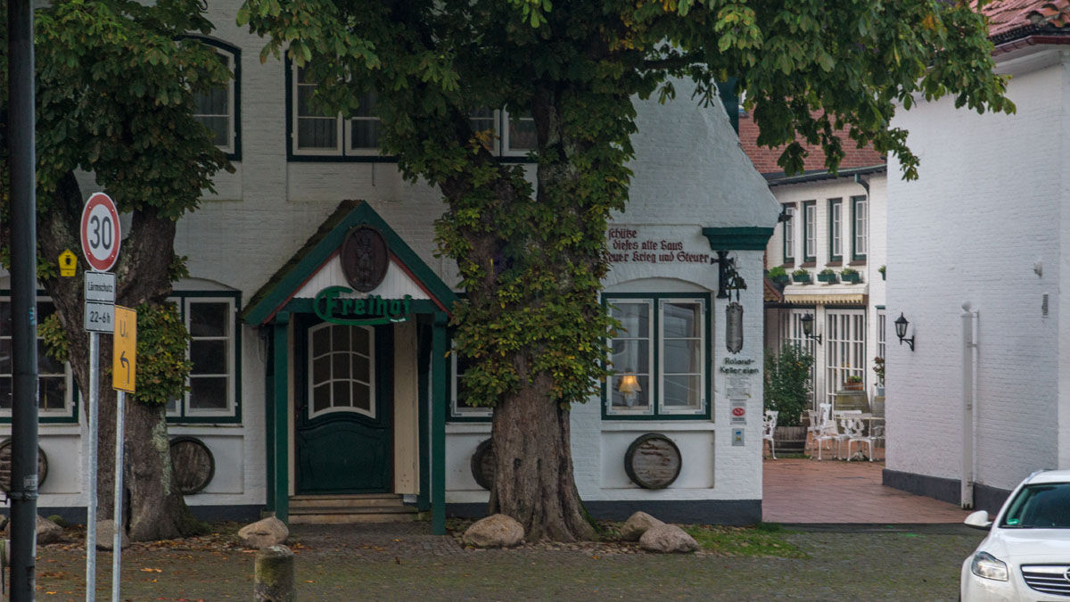 Hotel Freihof Am Roland Wedel Exterior photo